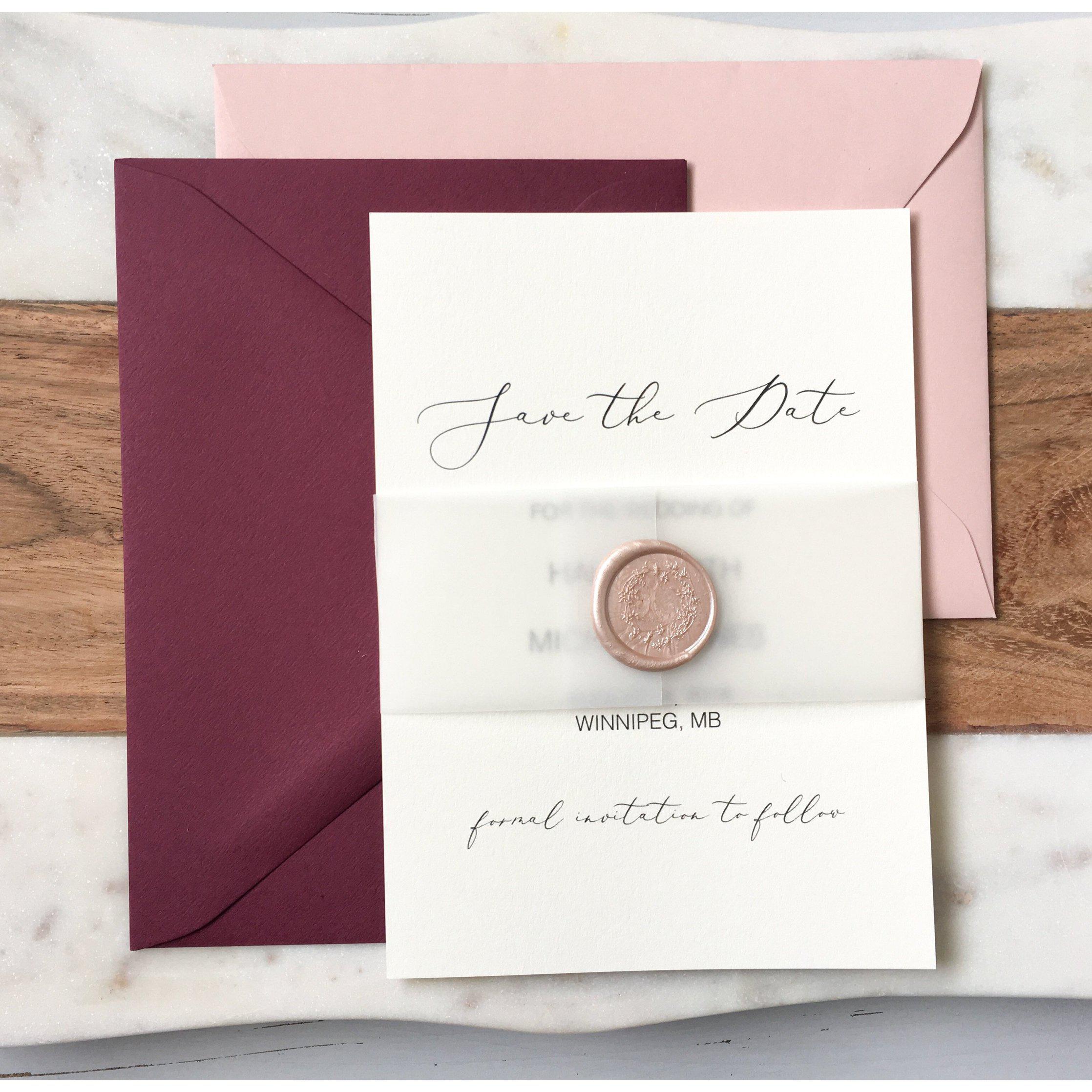 Keep it Stylish With These Simple Save-the-Date Designs